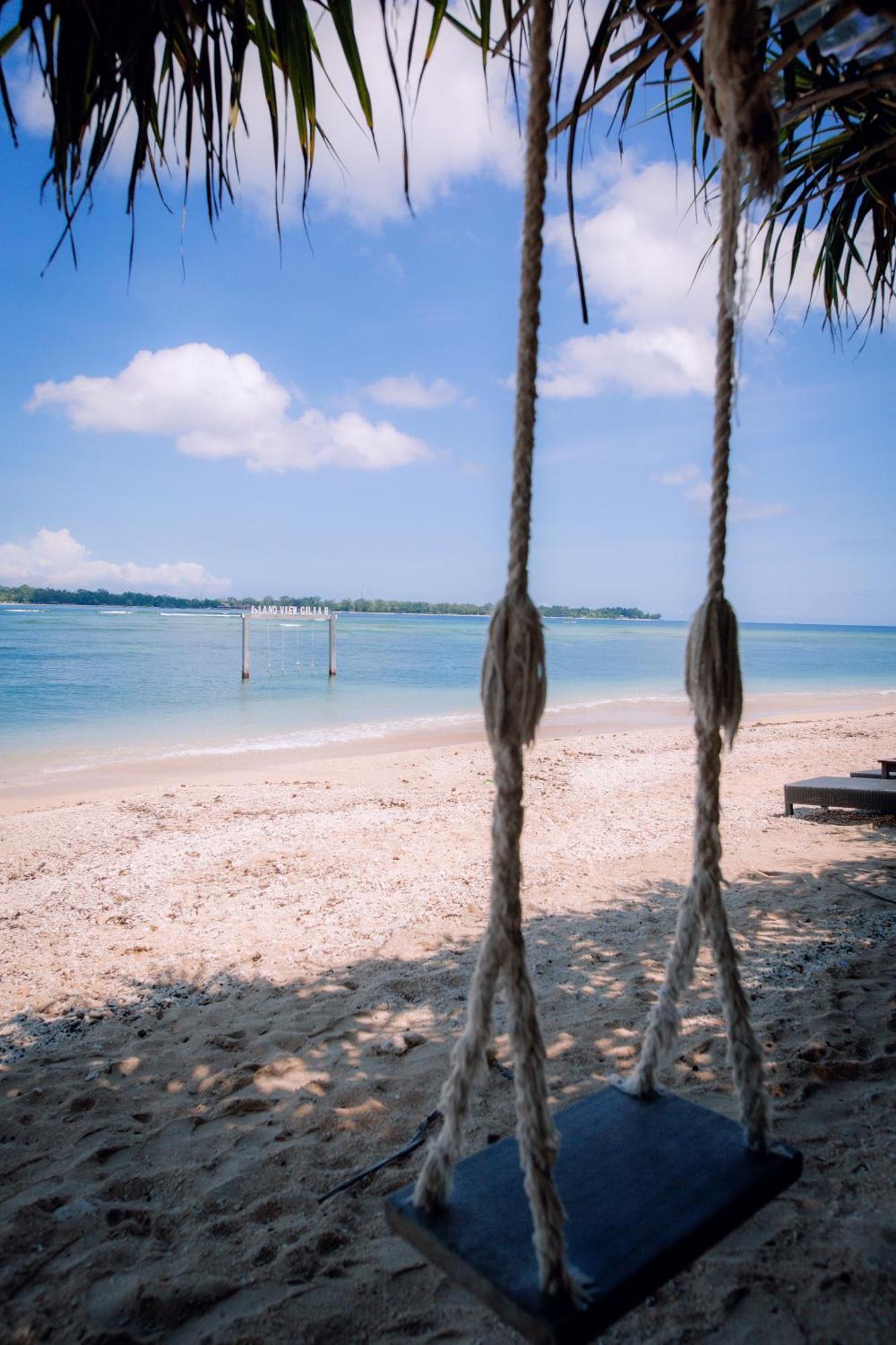 Island View Bar & Bungalow Gili Air Exterior foto